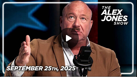 9 25 25 ALEX JONES OMG Investigation Has Proven That Epstein Was A CIA/Mossad Asset