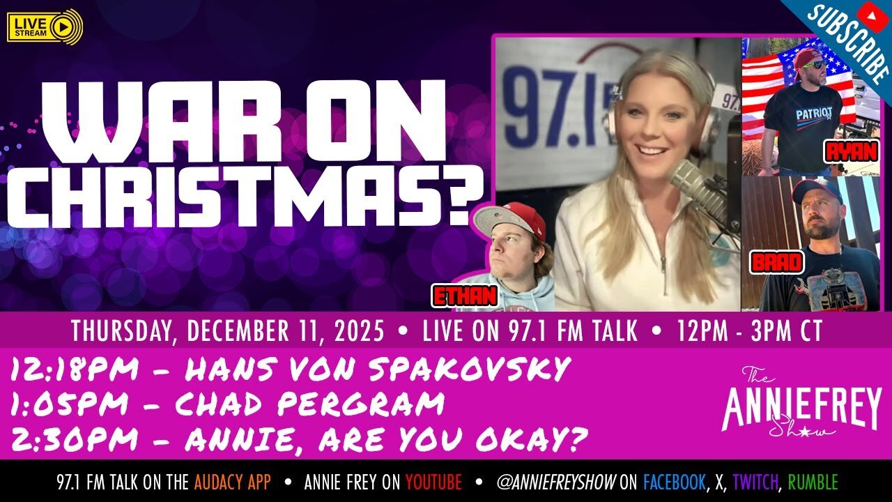 🎄⭐️🕊️ The WAR on Christmas?