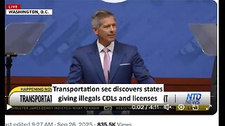 Transportation Secretary Duffy finds nationwide abuse of giving CLS & licenses to criminal aliens