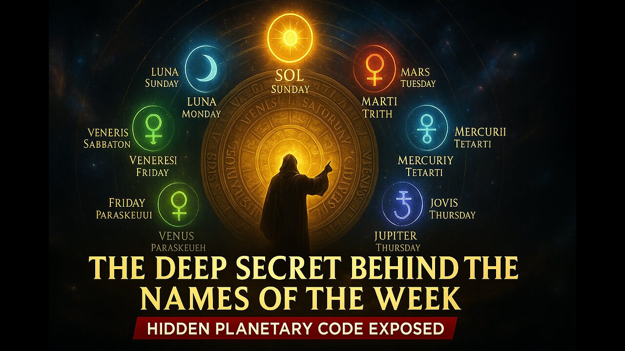 Hidden Planetary Code: The Secret Power Behind the Days of the Week | live Questions and answers