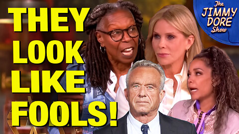The View SCHOOLED By RFK’s Wife Cheryl Hines!
