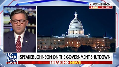 Speaker Johnson: This Is A Stunning Contrast