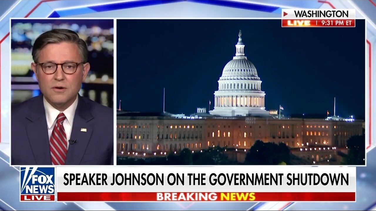 Speaker Johnson: This Is A Stunning Contrast