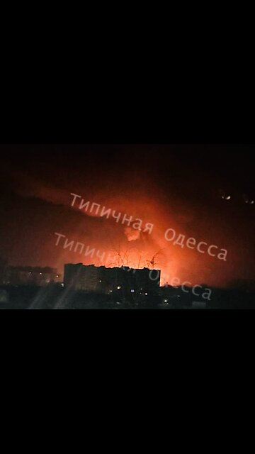 🇷🇺 🏹 🎞️ ⚡️ Odessa on Fire 🔥 Again ⚡️