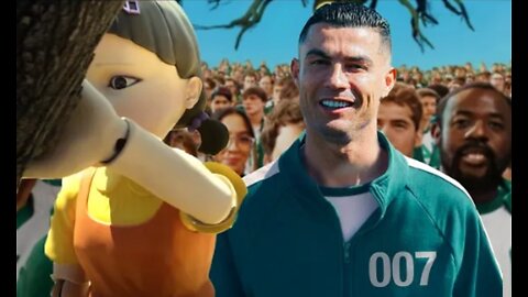 Cristiano Ronaldo in squid game season 3