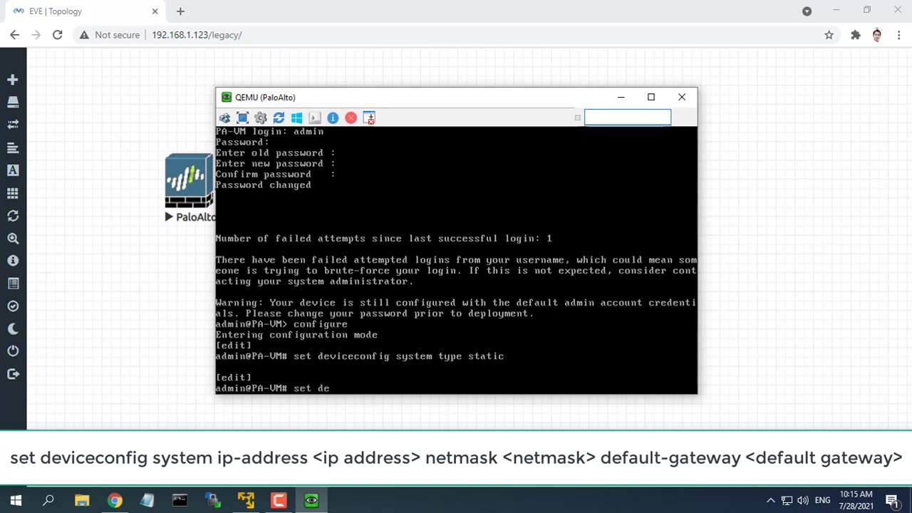 How to Configure the Management Interface IP for Palo Alto Firewall