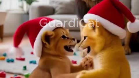🐱💥👋Furious Lion Hunts Kitten… Then the Cutest Plot Twist Ever!