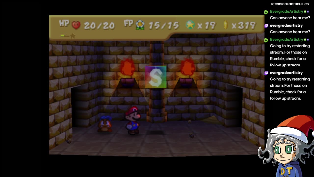 242nd Stream - Paper Mario Part 4 - The Secrets of Dry Dry Desert