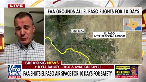 RED ALERT – El Paso AIRSPACE SHUT DOWN for 10 Days: “DEADLY FORCE IF YOU FLY”