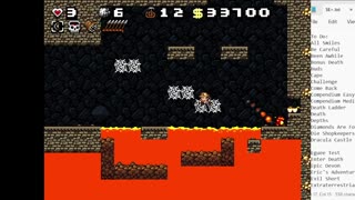 Fire Spiders - Spelunky Editor Plus Pt.90