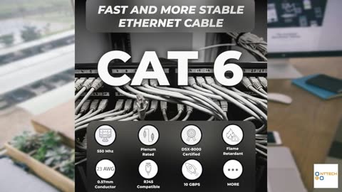 ATS Cables | CAT6 Plenum - Solid Ethernet Cable