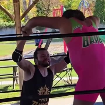 Test of Strength! #professionalwrestling #prowrestling #Wrestling #WWE #AEW #TNA #follow #share