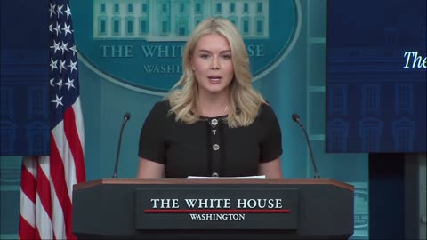 Press Secretary Karoline Leavitt Briefs Members of the Media, Aug. 28, 2025