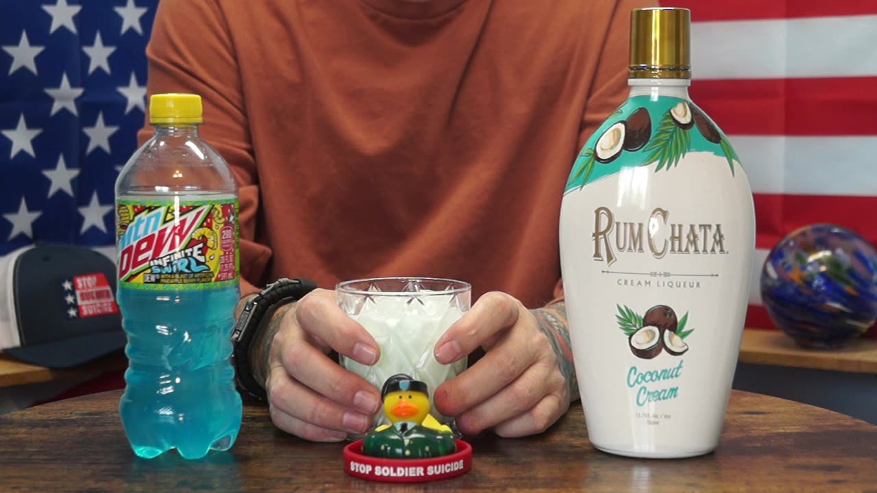 Robert Geston - Rumchata Coconut Cream & Mtn Dew Infinite Swirl Pineapple Berry Soda