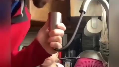 dad was just singing… then this happened 😳😂 | funny video | crazy clips