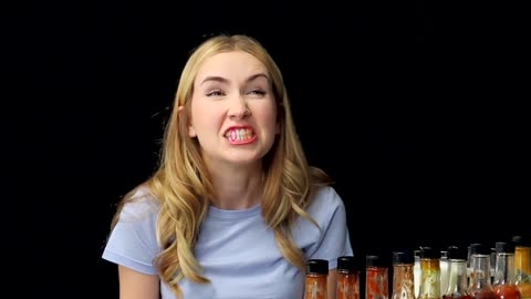 Mia and Mama Maples Eat The World_s Spiciest Wings _ Hot Ones