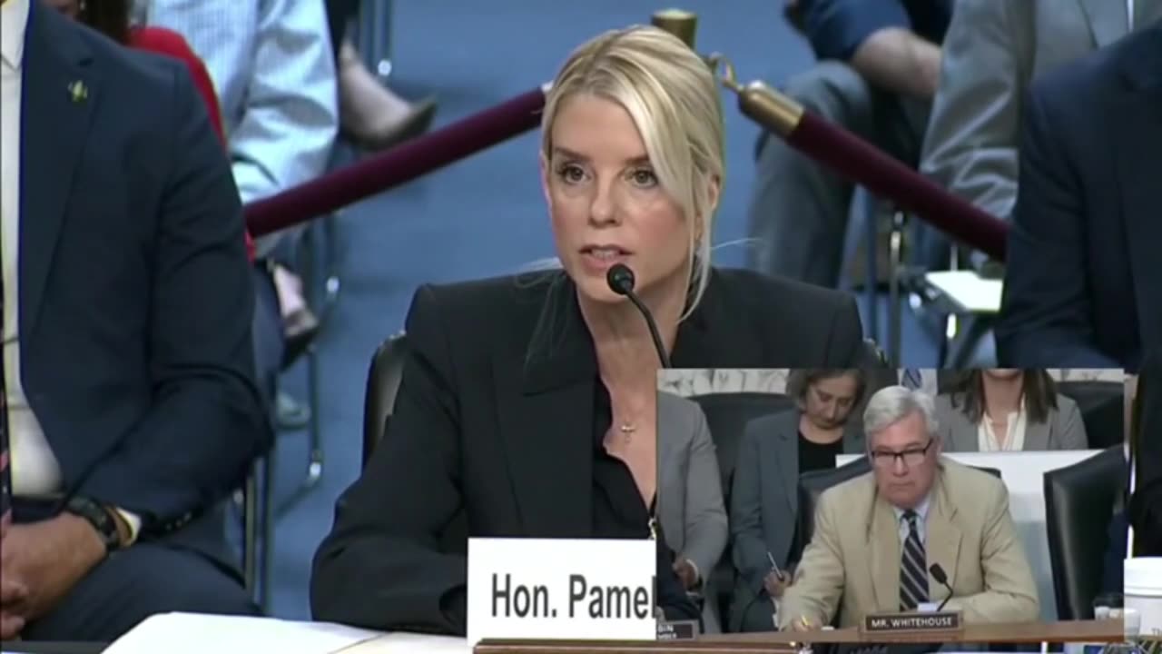 AG Bondi Exposes Sen Whitehouse Taking Money From Epsteins Friend