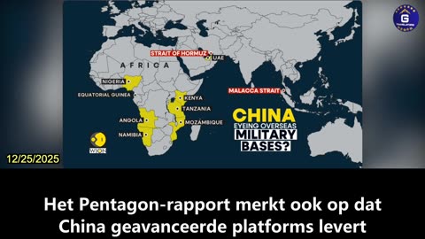 【NL】Pentagon meldt dat het Volksbevrijdingsleger militaire faciliteiten plant langs de zeewegen...