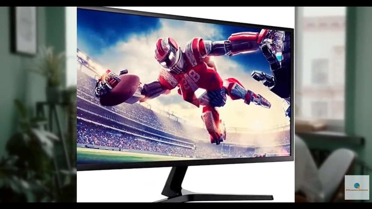 SAMSUNG 32" ViewFinity UJ59 Series LED Monitor, 4K UHD (3840x2160), 60Hz, HDMI,