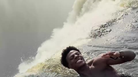 Ishowspeed Swimming in the devils pool