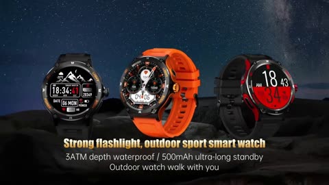 New For HUAWEI Xiaomi Outdoor Sport Smart Watch Men GPS Fitness Compass