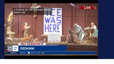 THIS CATHOLIC CHURCH TOOK JESUS, THE HOLY MOTHER & JOSEPH OUT OF THE MANGER