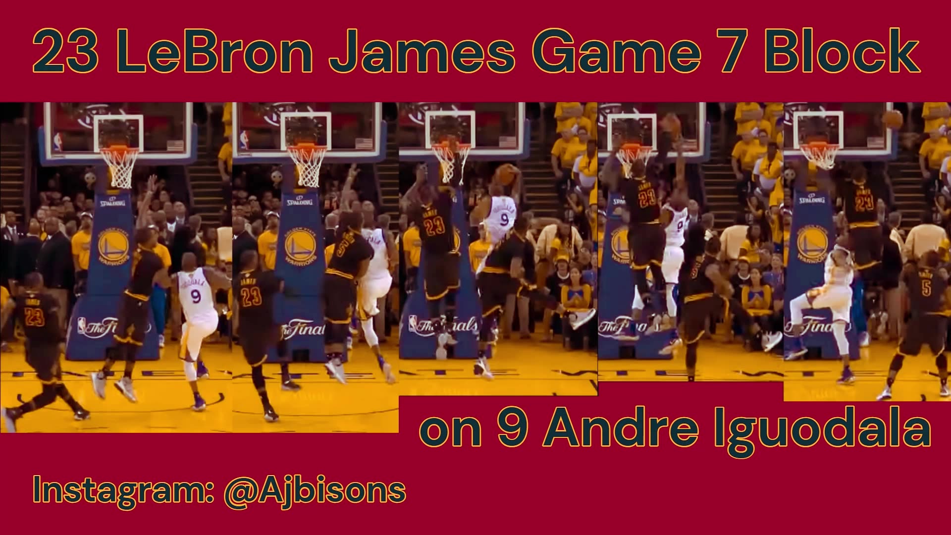 Prototype 703: LeBron James Game 7 Block on Andre Iguodala
