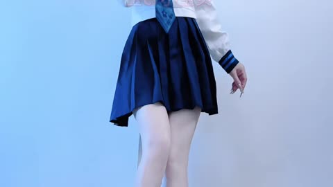 Daily Beauty EP 578 | Coquettish Azure Attire Bewitching Model Walk
