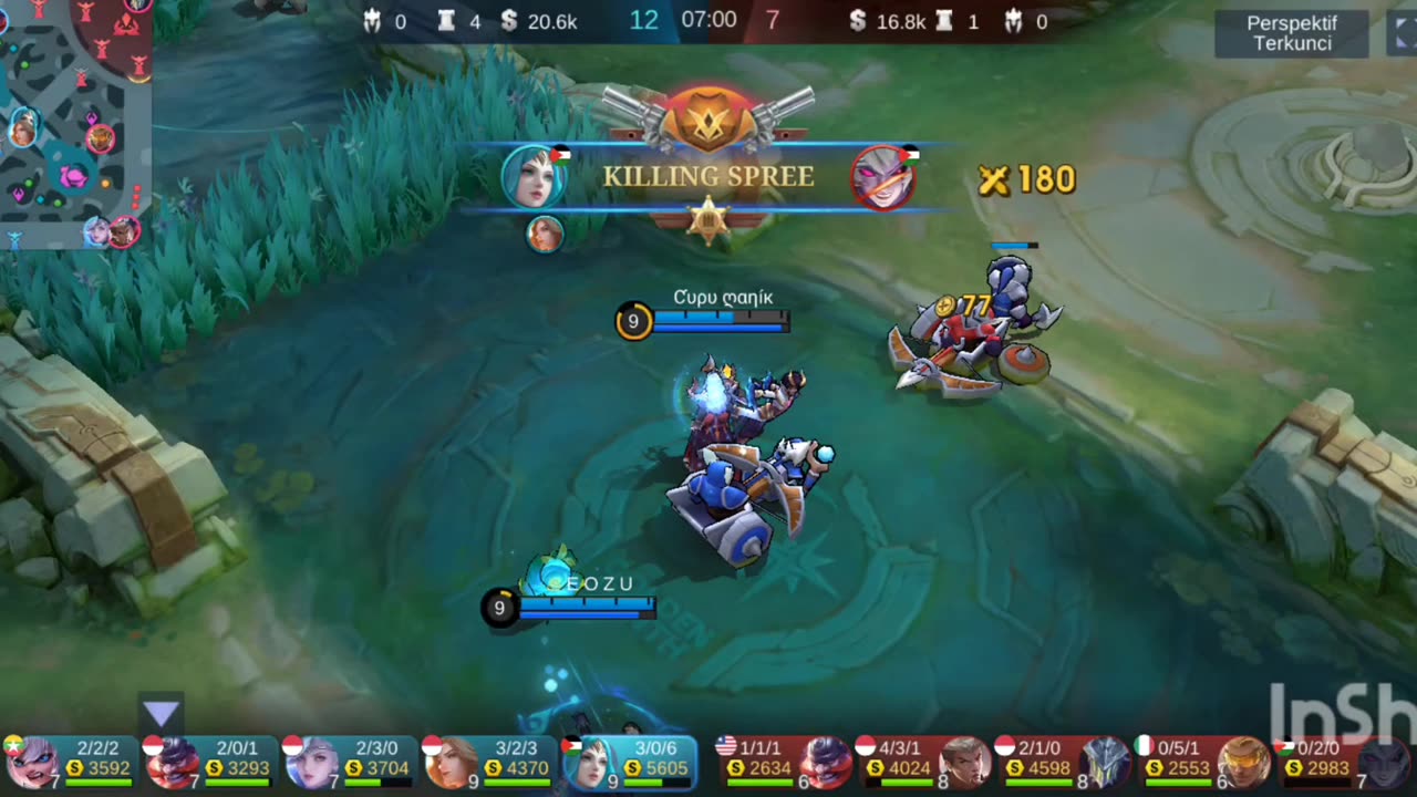 Mobile Legends: Vexana uses her Ultimate to summon the Undead Knight to destroy her enemies