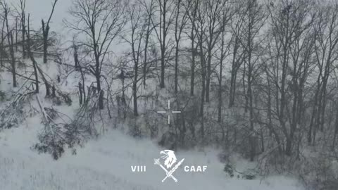 Attack by Russians on snowmobiles in the Sumy region was repelled by soldiers