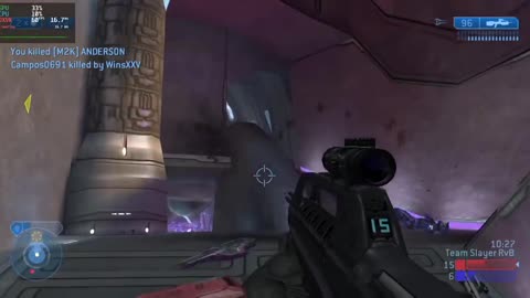 Halo 2 4v4 TS Midship Casual Sweaty - Fantasma Footage