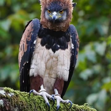 Hybrid harpy eagle / Ornate Hawk 🦅🔥