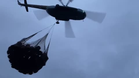 How a legendary helicopter helps clean up the Arctic.