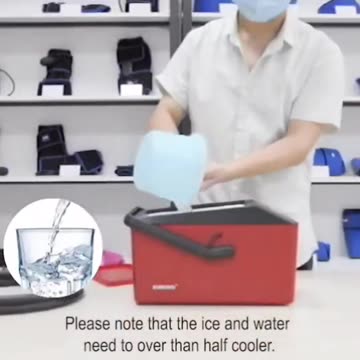 Cryopush Cold Therapy Device Digital Model Motorized