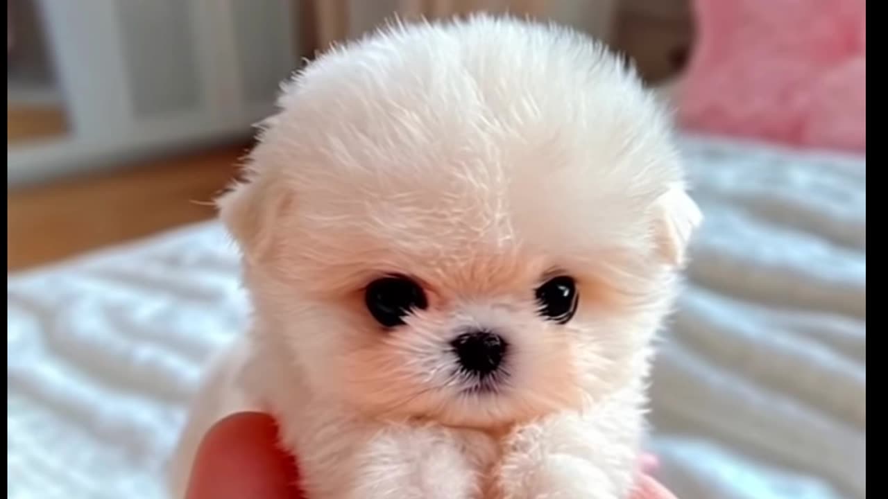 Super cute mini dog