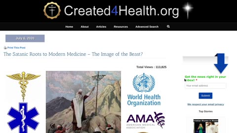 "Modern" Medicine Is An Ancient Satanic Religion