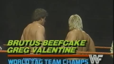 champions-Brutus beefcake & Greg valentine vs Nikolai volkoff & iron Shiek