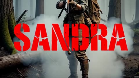 Sandra the Sniper — Siren 7 Squad (1944 Transmission) Grok imagine