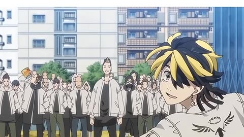 POV: When you're on a school trip and see another school's class #anime #relatable #fypシ゚viral