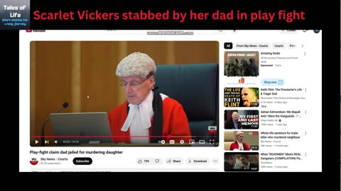 Scarlet Vickers Stabbed to death by her Dad UK