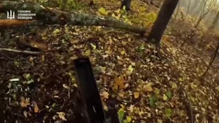 Incredible Footage of a Raid on Russian Positions Around Lyman from a Ukrainian Machine Gunner