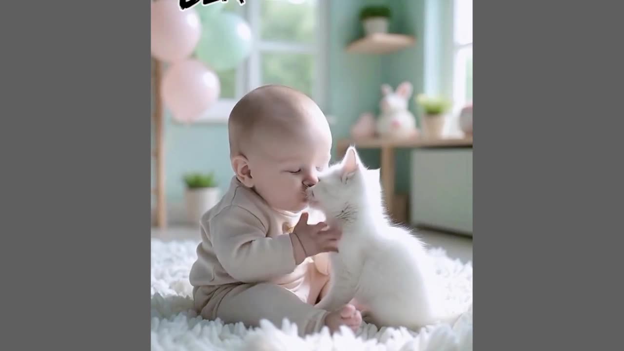 Cute baby vidio with cute animals||Beautiful moment vidio