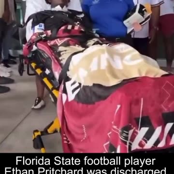 Ethan Pritchard was discharged from the hospital