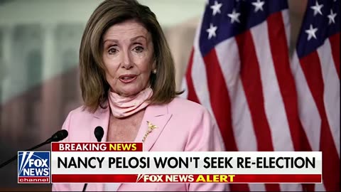 IT’S OFFICIAL: 85-year-old Congresswoman Nancy Pelosi is RETIRING.