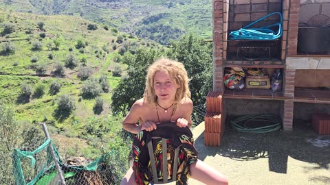 Naked Weather Woman & Sunshine 🌞