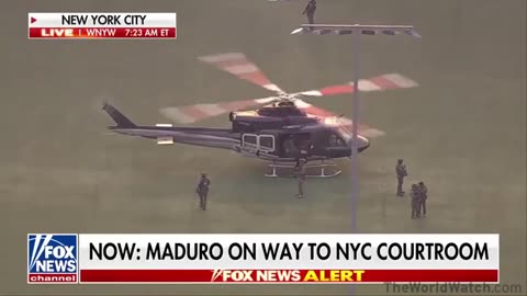 Maduro has been brought under heavy security to a federal court in New York