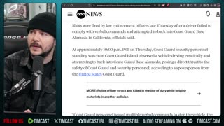 Leftist TERROR ATTACK On Coast Guard, SHOTS FIRED, This Is INSANE | Tim Pool