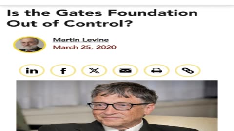 Bill Gates Rise to Power in Global Health Governance