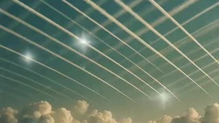 The sky doesn't look normal anymore... what do you see up there?
