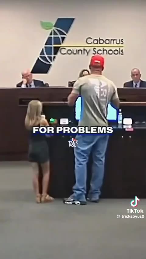 Father confronts school board over the insanity of allowing boys in girls’ restrooms!
